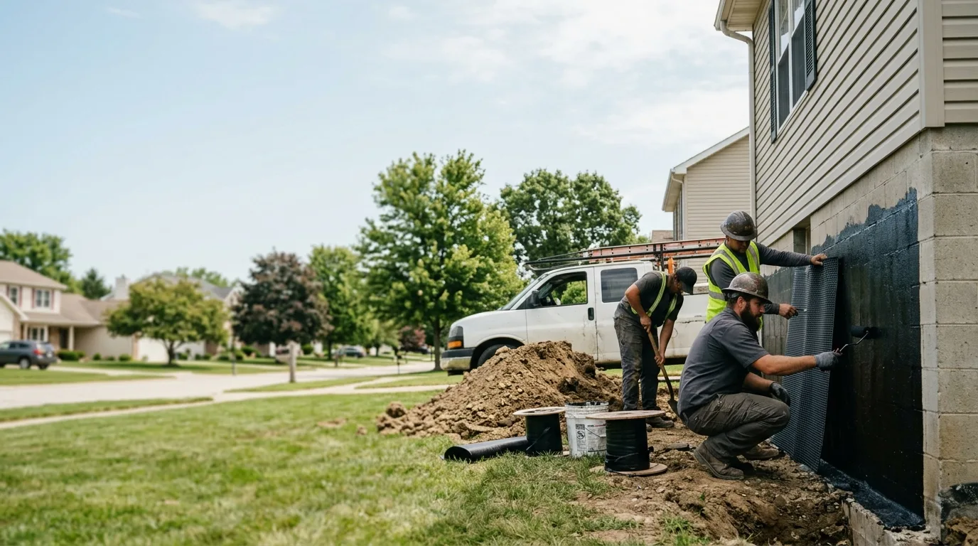 Basement Waterproofing in Rome, OH near me
